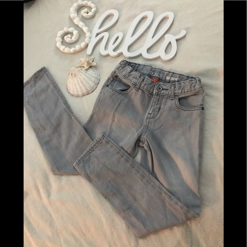 ~Place~ Girls Skinny Gray Jeans